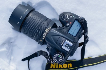 camera fotográfica no ártico