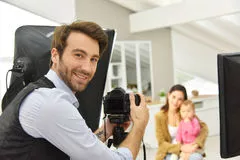 fotografando mae bebe