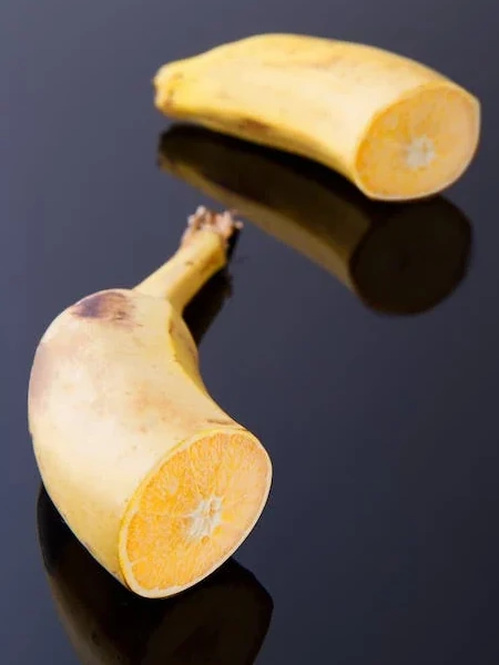 banana laranja photoshop