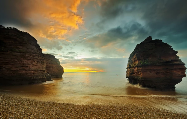 fotografia de paisagem em full frame