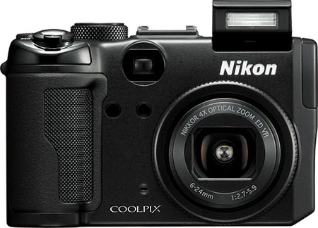 Imagem da câmera nikon-coolpix-p6000. 