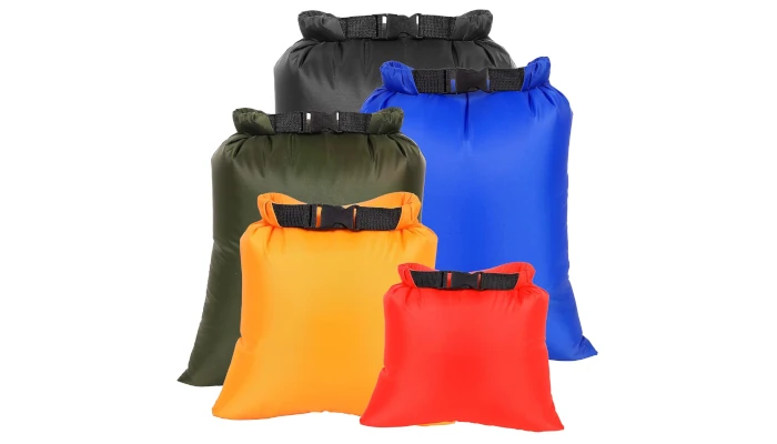 Ucolofun Conjunto De Sacos Secos À Prova D'Água, 5 Pacotes Sacos Impermeáveis Ultraleves Saco De Coisas Pequenas Saco À Prova De Água Pacotes Secos