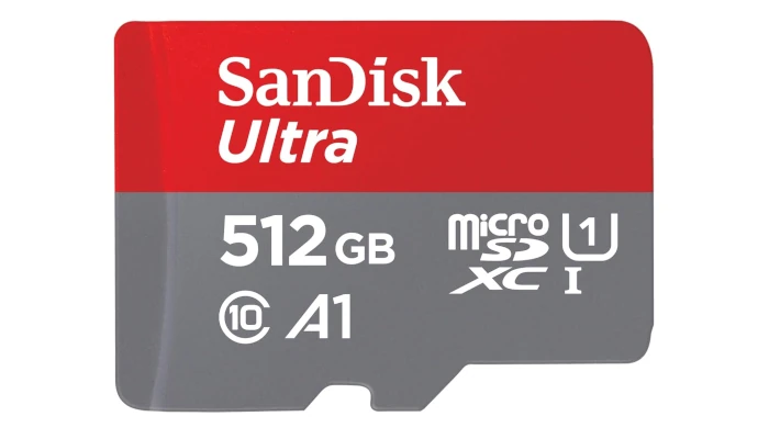 SanDisk Cartão de memória ultra microSDXC UHS-I de 512 GB com adaptador