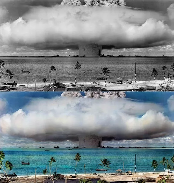 Detonação da Bomba Atômica