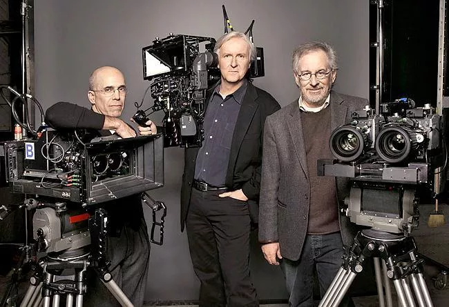 katzenberg cameron spielberg cameras 3D