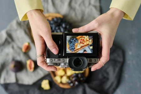 Fotografando frutas
